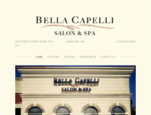 Tablet Screenshot of bellacapelliaugusta.com